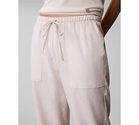 Calvin Klein Women's Blend Pull-On Wide-Leg Pants