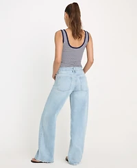 Good American Women's Vintage Low-Rise Jeans