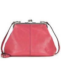 Patricia Nash Medium Sofia Kisslock Leather Bag