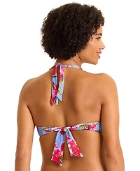 Tommy Bahama Women's V-Neck Chambray Swim Top