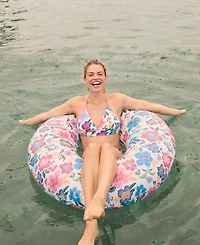 Tommy Bahama Women's V-Neck Printed Swim Top