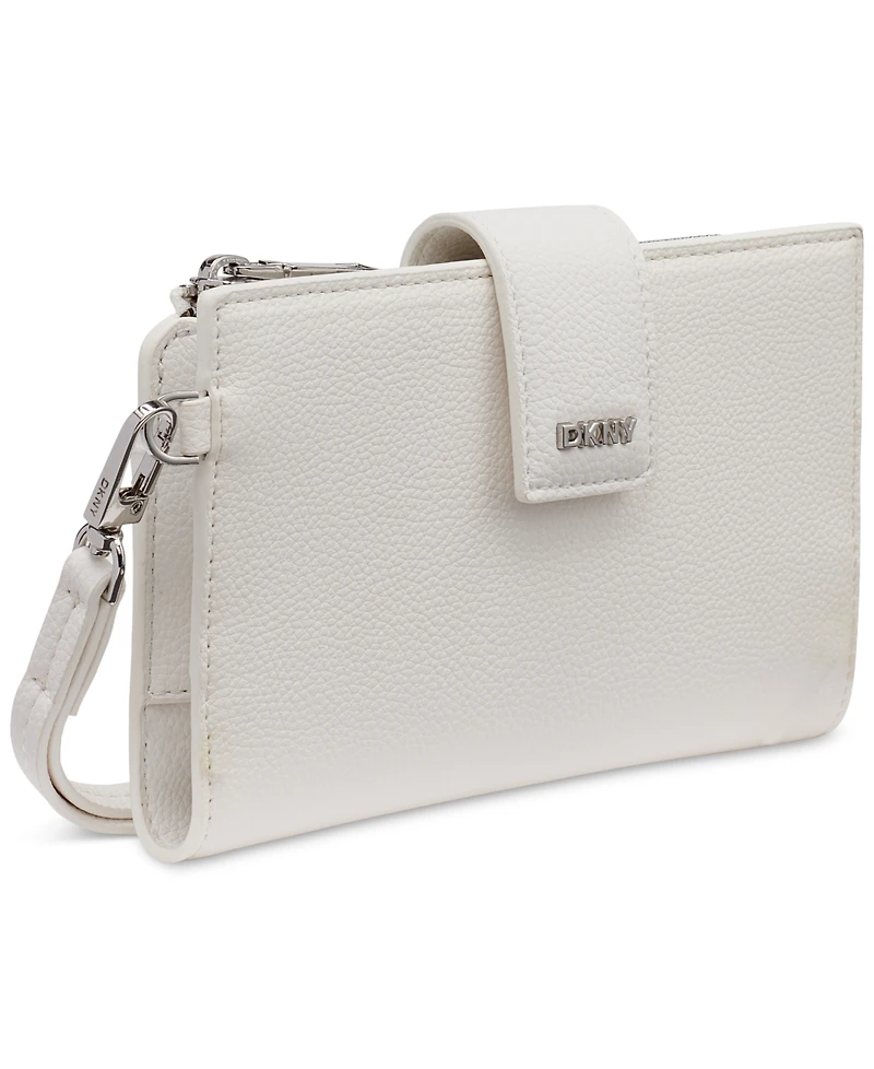 Dkny Boxed Lilah Snap Closure Flap Mini Wallet