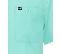 Under Armour Big Boys' Drift Tide Fish Point Collar Shirt