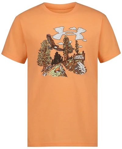 Under Armour Big Boys' Scenic Trail Graphic T-Shirt