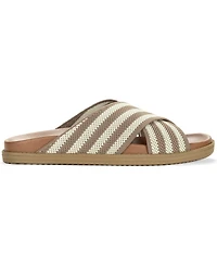 Style & Co Women's Roryy Knit X-Band Footbed Sandals, Macy's Exclusive
