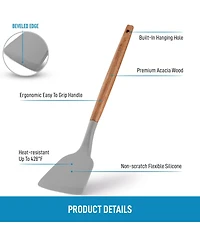 Zulay Kitchen Premium Silicone Spatula