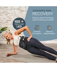 Lifepro Red Light Therapy Belt – 660nm & 850nm Infrared and Red Light for Pain Relief, Muscle Relaxation, Inflammation & Circulation Support