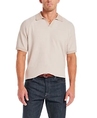 Weatherproof Vintage Men's Regular-Fit Stripe Sweater-Knit Polo Shirt