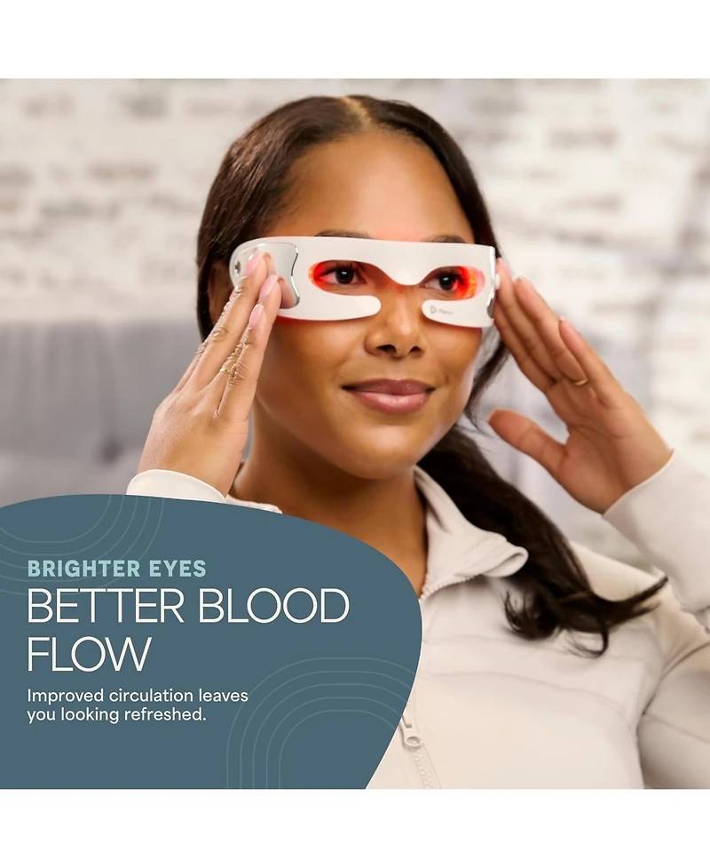 LifePro VizaCure Portable Led Light Therapy Mask for Face & Neck – Black Facial Mask for Skin Rejuvenation