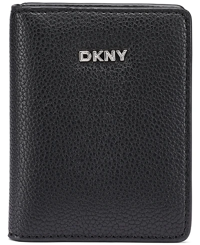 Dkny Boxed Lilah Snap Closure Mini Bifold Card Case