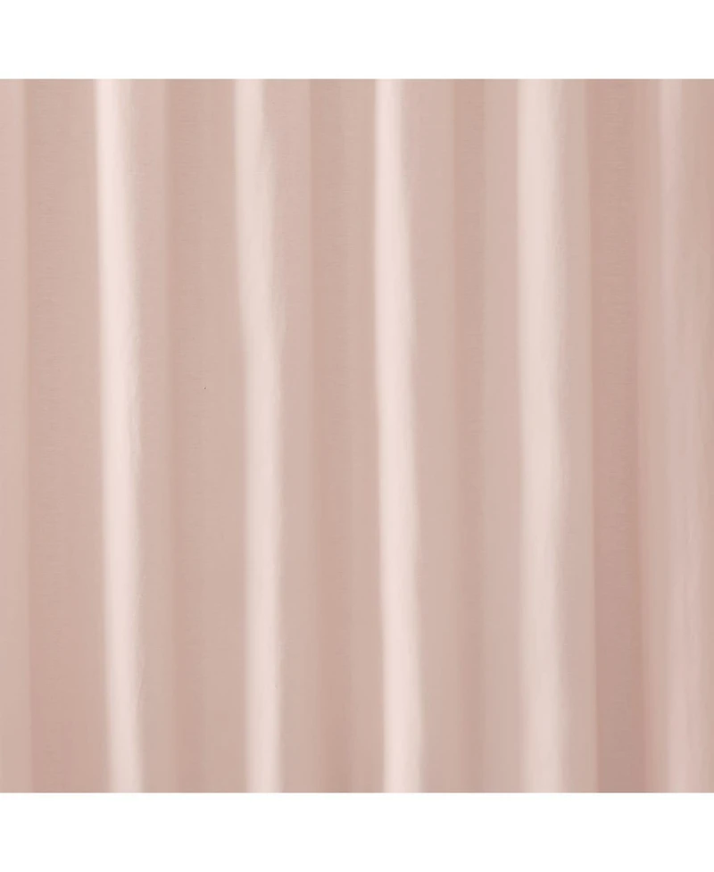 Cannon Percale 200 Thread Count Solid 100% Cotton Drape Pair 2 Piece Window Curtain