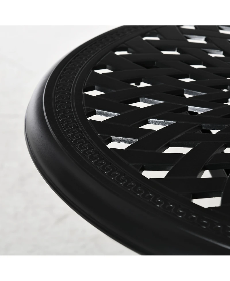 Outsunny 30" Outdoor Patio Distro Dining Table Only W/ Umbrella Hole