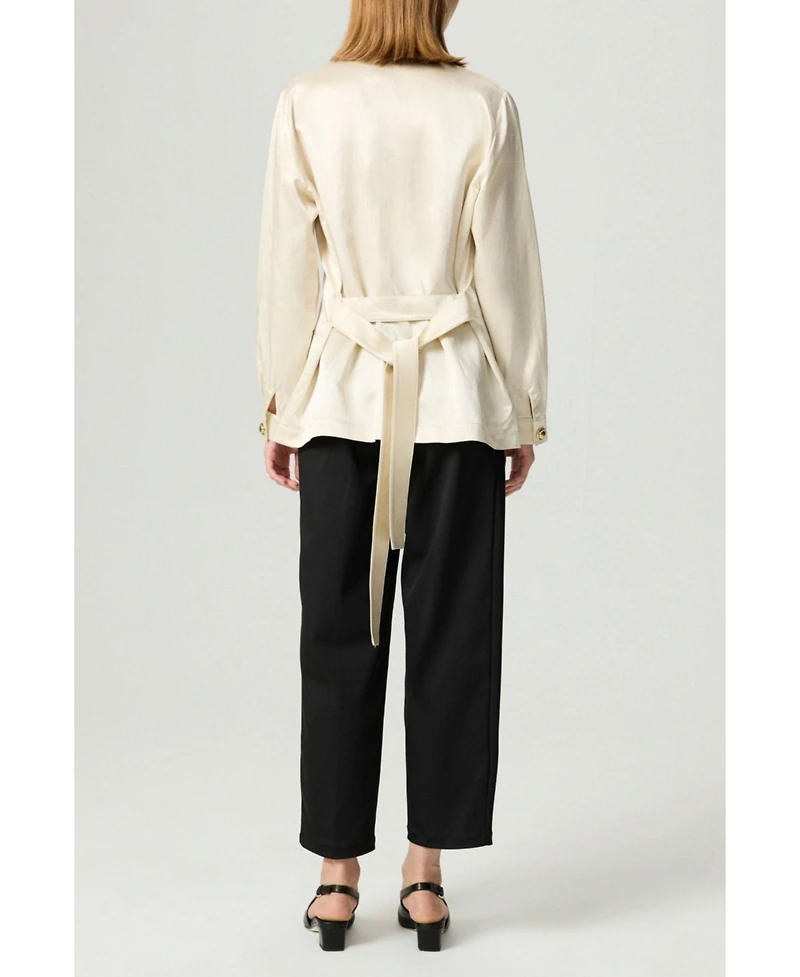 Nocturne Women's Gold Button Detailed Jacket