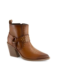 Forastero Women's Western Fashion Leather Booties