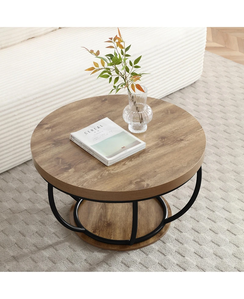 Rainsken Round Coffee Table