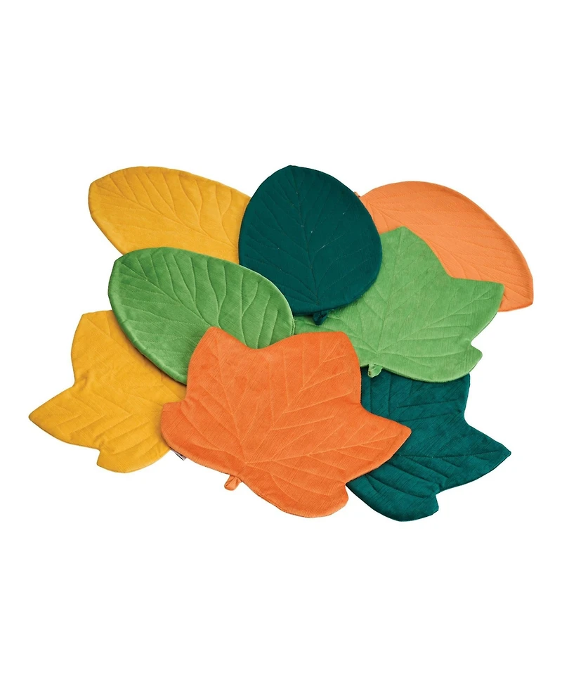 Kaplan Early Learning Jumbo Sensory Leaves - Set of 8