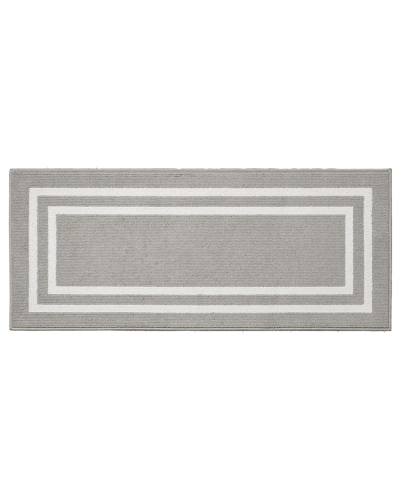 Jean Pierre New York Double Border Runner Rug, 22" x 6''