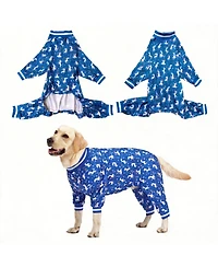 Aronkl Large Dog Comfortable Pajamas for Recovery and Sleep