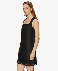 Sanctuary Women's Sleeveless Cutout Details Short Dress