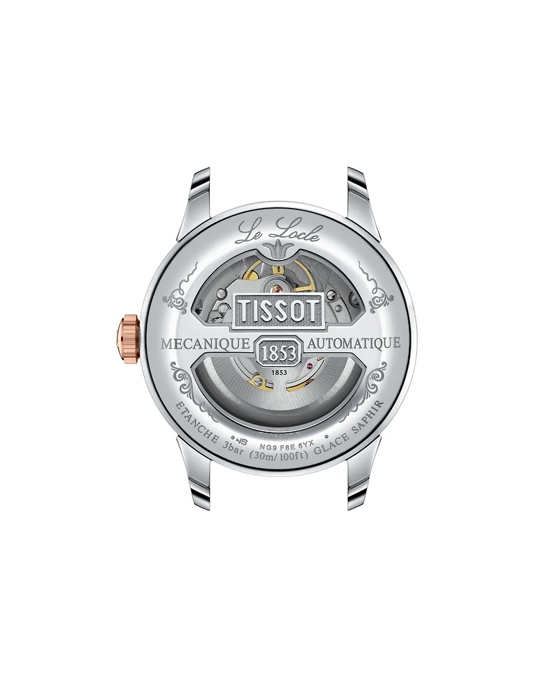 Tissot Men's Powermatic Green Dial Stainless Steel Watch, 39.30mm