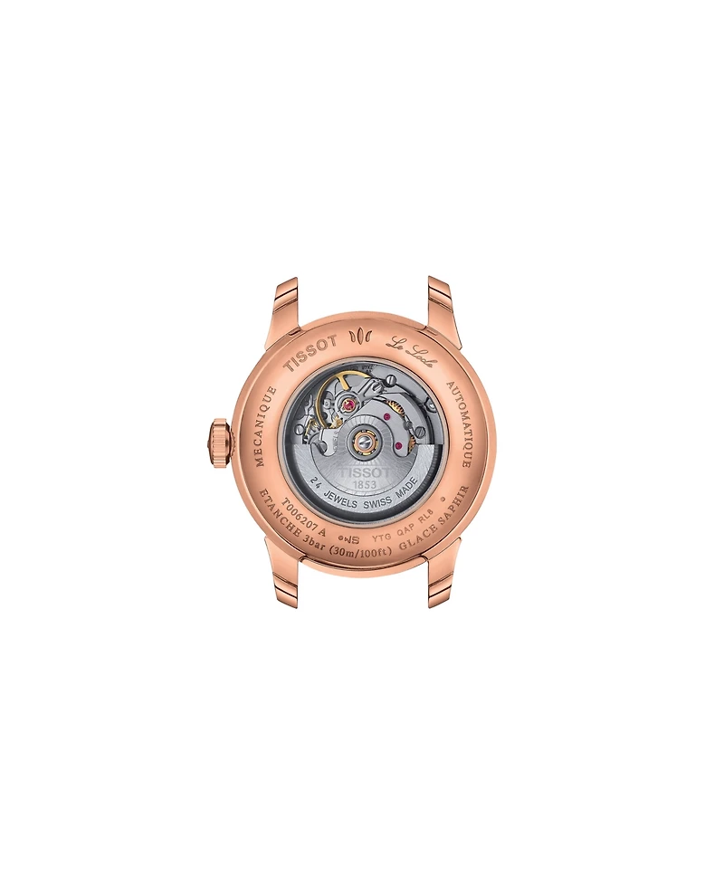 Tissot Women's Rose Gold Automatic Stainless Steel Watch, 29mm