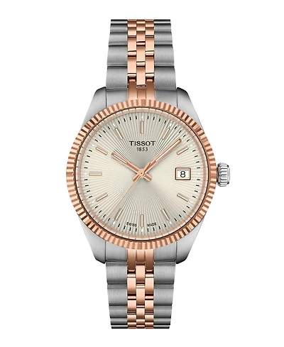 Tissot Women's T-Classic Two-Tone Stainless Steel Watch, 34mm