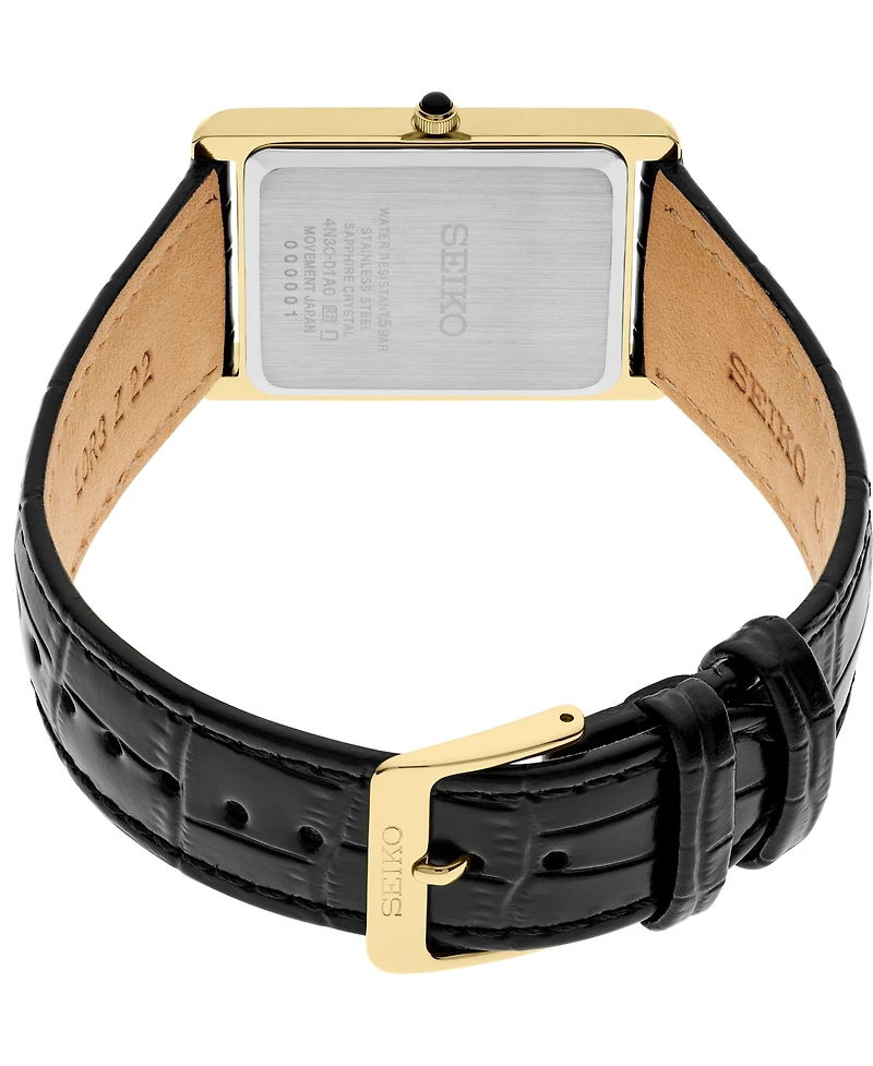Seiko Men's Gold Stainless Steel Dial Bracelet Watch, 27.2mm