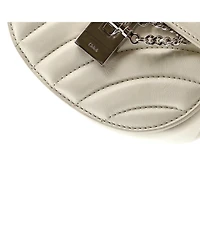 Pre-Owned Chloe Nano Drew Bijou Crossbody Bag Quilted Leather