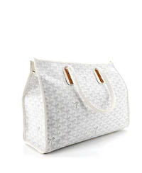 Pre-Owned Goyard Marquises Bag Coated Canvas