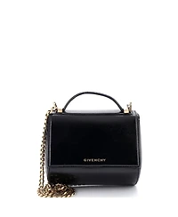Pre-Owned Givenchy Mini Chain Pandora Box Bag Patent