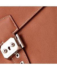 Pre-Owned HERMES Sac a Depeches Light 1-37 Briefcase Evercolor