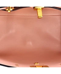 Pre-Owned Salvatore Ferragamo Small Studio Box Satchel Leather