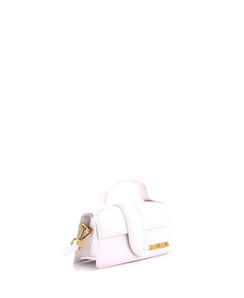 Pre-Owned Jacquemus Le Bambino Top Handle Flap Bag Leather