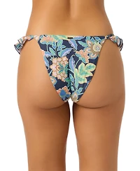 O'Neill Women's Mermaid Floral Jalisco Pull-On Bikini Bottom