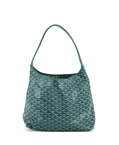 Pre-Owned Goyard Boheme Hobo Coated Canvas
