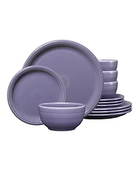 Fiesta Bistro Coupe 12-Pc. Dinnerware Set, Service For 4