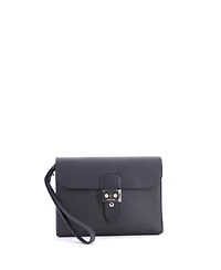 Pre-Owned HERMES 24 Sac a Depeches Wristlet Pouch Epsom