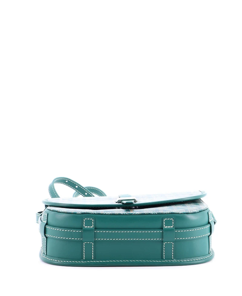 Pre-Owned Goyard Pm Belvedere Ii Messenger Bag Coated Canvas