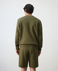 Mango Men's Cotton Regular-Fit Sweatshirt