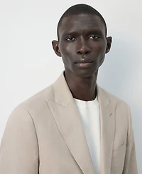 Mango Men's Amalfi Linen Slim-Fit Suit Blazer