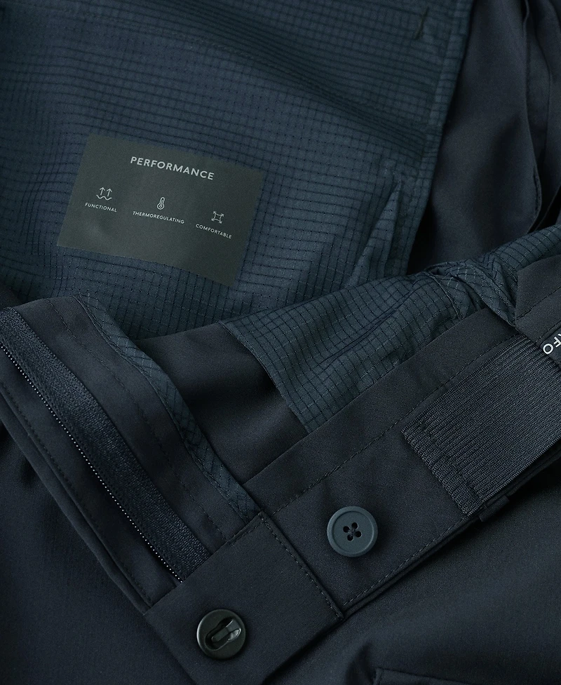 Mango Men's Slim Fit Comfort Stretch Cargo Pants