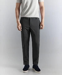 Mango Men's Slim-Fit Water-Repellent Pants