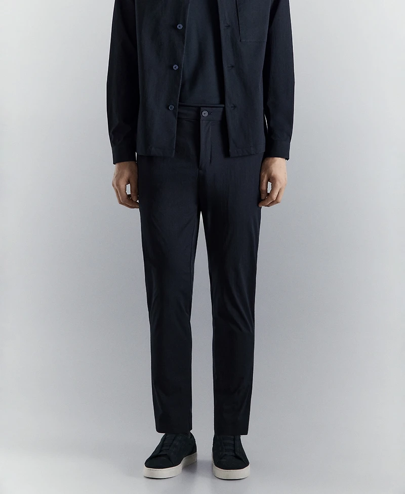 Mango Men's Slim-Fit Water-Repellent Pants