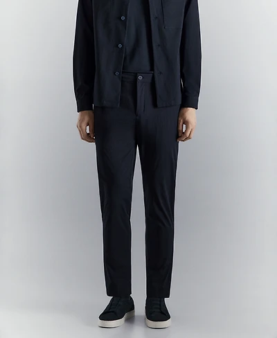 Mango Men's Slim-Fit Water-Repellent Pants