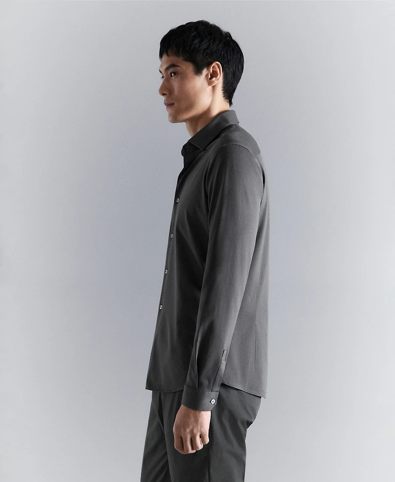 Mango Men's Comfort Stretch Non-Iron Shirt