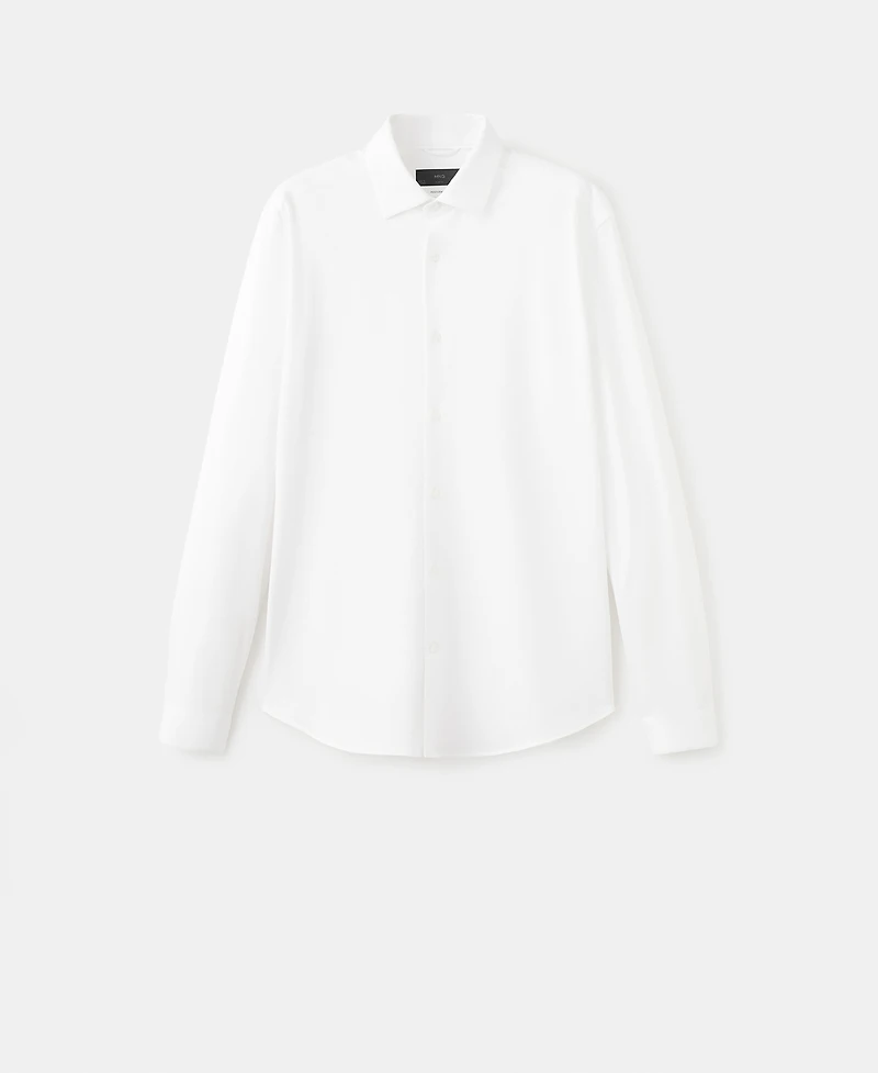 Mango Men's Comfort Stretch Non-Iron Shirt