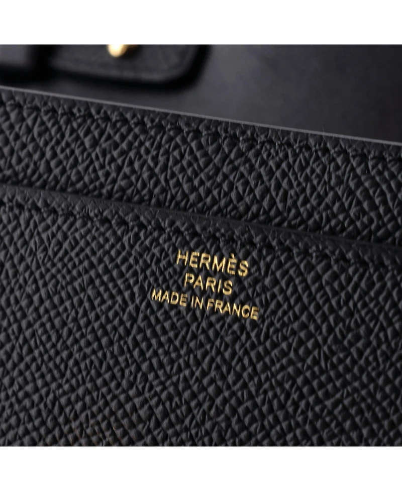 Pre-Owned HERMES Constance To Go Wallet Epsom