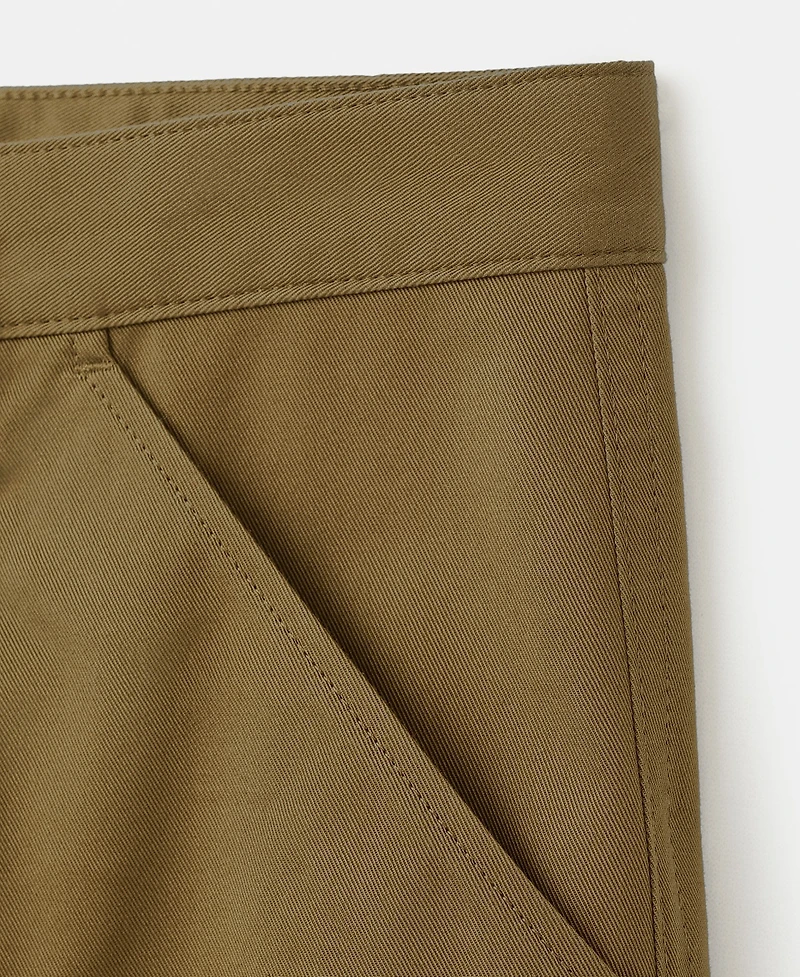 Mango Men's Cotton Patch Pockets Pants