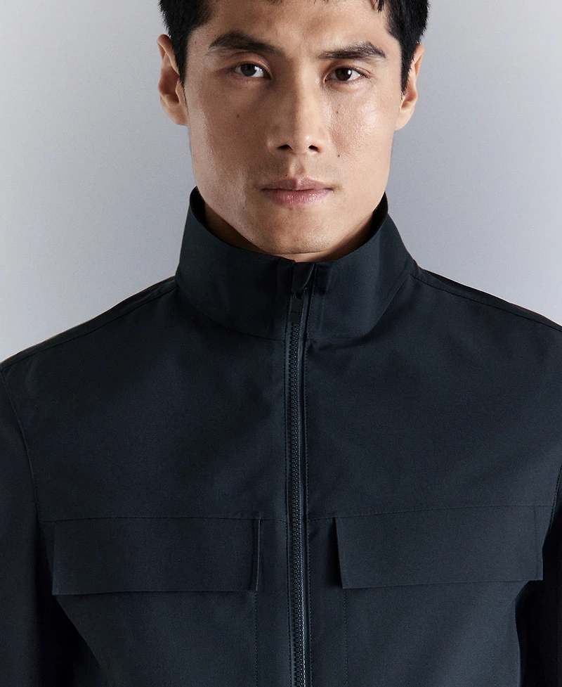 Mango Men's Pockets Water-Repellent Jacket