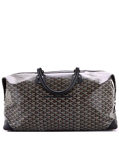Pre-Owned Goyard 55 Boeing Travel Bag Coated Canvas